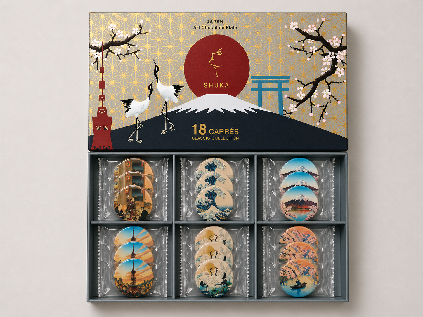 HOKUSAI ART CARRÉS